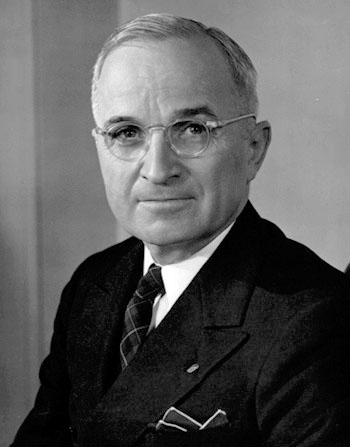Harry S. Truman (1945) . By Frank Gatteri, United States Army Signal