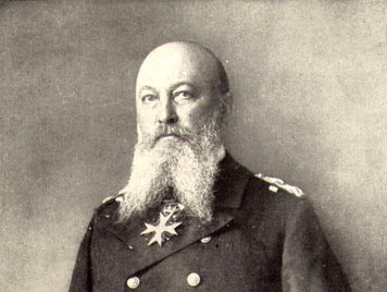 Admiral Alfred von Tirpitz forderte die Aufrüstung der Marine. gemeinfrei via Wikimedia Commons