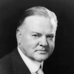Herbert Hoover, US-amerikanischer Präsident 1928–1932. Gemeinfrei via Wikimedia Commons