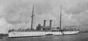 Das Kanonenboot SMS Panther, Cay Jacob Arthur Renard [Public domain or Public domain], via Wikimedia Commons
