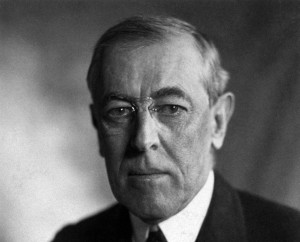 Woodrow Wilson (1919), By Harris & Ewing [Public domain], via Wikimedia Commons