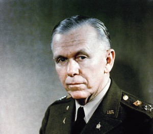 George C. Marshall (1946). See page for author [Public domain], via Wikimedia Commons