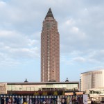 Frankfurter Messeturm vom deutschen Architekt Helmut Jahn. © Foto Josef Höckner, München