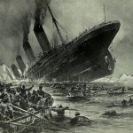 „Untergang der Titanic“, Illustration von Willy Stöwer für die Zeitschrift Die Gartenlaube