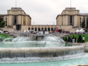 Das Palais de Chaillot, von den Jardins du Trocadéro aus gesehen. © Foto Josef Höckner, München