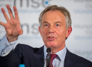 Tony Blair (2014). Müller / MSC [CC BY 3.0 de], via Wikimedia Commons