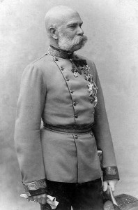 Franz Joseph, um 1885. Carl Pietzner [Public domain], via Wikimedia Commons