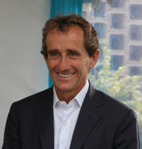 Alain Prost (2009). By MEDEF (Alain Prost) [CC BY-SA 2.0], via Wikimedia Commons