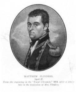 Matthew Flinders. By The original uploader was Quadell at English Wikipedia (Transferred from en.wikipedia to Commons.) [Public domain], via Wikimedia Commons