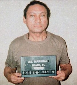 Manuel Antonio Noriega (ca. 1990). By U.S. Marshals Service in Miami, Florida [Public domain], via Wikimedia Commons