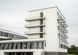 Bauhaus-Gebäude in Dessau, Atelierhaus © Foto Josef Höckner, München