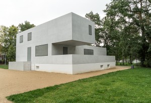 Meisterhäuser in Dessau, Haus Gropius, rekonstruiert 2014. © Foto Josef Höckner, München