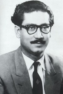 Mujibur Rahman (1950). See page for author [Public domain or Public domain], via Wikimedia Commons