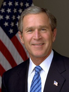 George W. Bush (2003), By White house photo by Eric Draper. [Public domain], via Wikimedia Commons