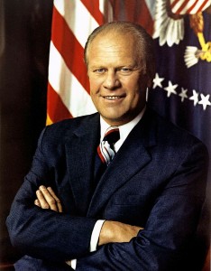 Gerald Ford (1974), David Hume Kennerly [Public domain], via Wikimedia Commons