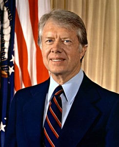 Jimmy Carter (1977), By Department of Defense. Department of the Navy. Naval Photographic Center [Public domain], via Wikimedia Commons