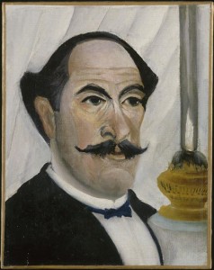 Henri Rousseau, Selbstporträt, 1902/03, Musée Picasso, Paris, Henri Rousseau [Public domain], via Wikimedia Commons