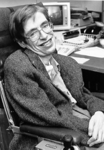 Stephen Hawking bei der NASA (1980er), By NASA [Public domain], via Wikimedia Commons