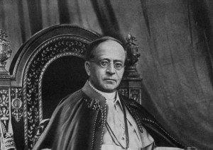 Pius XI., 1930 - Alberto Felici (1871-1950) [Public domain], via Wikimedia Commons