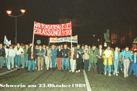 Rückblick 1989 – »Wir sind das Volk« bringt DDR zu Fall