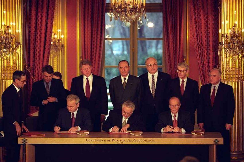 21. November 1995: Dayton-Abkommen beendet Balkankrieg