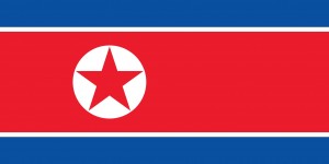 Flagge-Nordkoreas